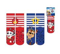 CERDÁ LIFE'S LITTLE MOMENTS Antideslizante Paw Patrol Diseño Seguro | Calcetines Cómodos Para Niños Chaussettes antidérapantes pour Applications Pat' Patrouille, 27-30 (Lot de 2) Mixte Enfant