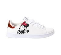 CERDÁ LIFE'S LITTLE MOMENTS - Baskets Fille Blanches de Minnie Mouse | Baskets Combinant Style, Confort et Athlétisme Optimal - Licence Officielle Disney
