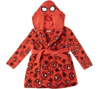 CERDÁ LIFE'S LITTLE MOMENTS Batín Spiderman Suave Niños Y Niñas Con Capucha Y Cinturón - Bata CASA Calentita Y Cómoda Tejido Tipo Polar Batin, 6 Ans Mixte Enfant