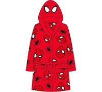 CERDÁ LIFE'S LITTLE MOMENTS Batín Spiderman Suave Niños Y Niñas Con Capucha Y Cinturón - Bata CASA Calentita Y Cómoda Tejido Tipo Polar Batin, 4 Ans Mixte Enfant