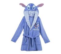 CERDÁ LIFE'S LITTLE MOMENTS Batín Stitch Infantil Suave Peignoir unisexe pour enfant Cálido Y Divertido para Niños, bleu, 5 ans
