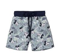 CERDÁ LIFE'S LITTLE MOMENTS Bermuda de Bain pour Garçon des Personnages de Mickey | Licence Officielle Disney Maillot, Vert Clair, 4 Ans
