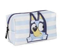 Bluey trousse de toilette pour enfants - Trousse de toilette en similicuir 17×10×7?cm
