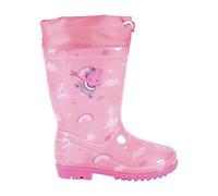 CERDÁ LIFE'S LITTLE MOMENTS - Bottes de Pluie Fille de Peppa Pig avec Bouchon de Régulation pour un Meilleur Ajustement et une Entrée d'Eau Minimisée - Licence Officielle Hasbro
