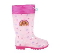 CERDÁ LIFE'S LITTLE MOMENTS Bottes de Pluie Garçon Pat Patrouille Bouchon de Régulation et Entrée d'eau Minimisée-Licence Officielle Nickelodeon, Rose, 27 EU