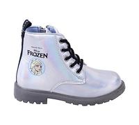 CERDÁ LIFE'S LITTLE MOMENTS - Bottes Imperméables de la Reine des Neiges - Bottes de Pluie avec Lumières Blancs pour Fille - Taille 32 - Licence Officielle Disney