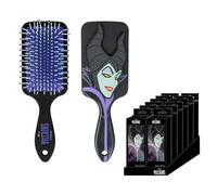 CERDÁ LIFE'S LITTLE MOMENTS - Brosse à Cheveux Disney Villain - Couleur noire - Brosse démêlante - Design imprimé Maleficent - Produit Original