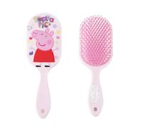 CERDÁ LIFE'S LITTLE MOMENTS Brosse à Cheveux Peppa Pig | Format à Manche, Picots à Embouts arrondis, Motif Peppa Pig, Trou de Suspension, Usage quotidien