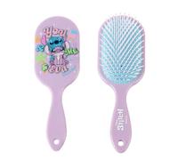 CERDÁ LIFE'S LITTLE MOMENTS Brosse à Cheveux Stitch | Format à Manche, Picots à Embouts arrondis, Motif Stitch, Trou de Suspension, Usage quotidien