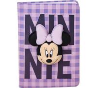 CERDÁ LIFE'S LITTLE MOMENTS Cahier Effet 3D Minnie Mouse - Couverture Rigide - Motif Spiderman en Relief Effet 3D - Rouge et Bleu - en 80% Papier et 20% PU - Produit Original Conçu en Espagne