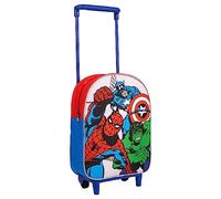 CERDÁ LIFE'S LITTLE MOMENTS Cartable à roulettes The Avengers Bleu Rouge