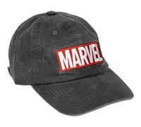 CERDÁ Life's Little Moments - Casquette à visière Marvel - Noir - Taille 58 Cm - en Coton - Impression Groot - Produit Original
