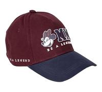 CERDÁ LIFE'S LITTLE MOMENTS Casquette à visière Minnie Baseball Cap, Rouge, Taille Unique Unisex