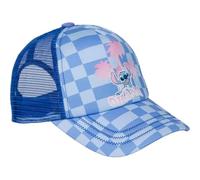 CERDÁ LIFE'S LITTLE MOMENTS - Casquette à visière Stitch - Bleu - Taille 58 Cm - en Polyester - Impression à Points - Produit Original