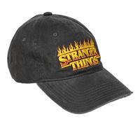 CERDÁ LIFE'S LITTLE MOMENTS - Casquette à visière Stranger Things - Noir - Taille 58 Cm - en Coton - Imprimé Stranger Things - Produit Original