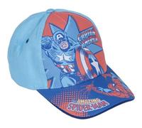 CERDÁ LIFE'S LITTLE MOMENTS Casquette pour Enfant avec visière Avengers Bleu foncé, Taille Unique Garçon