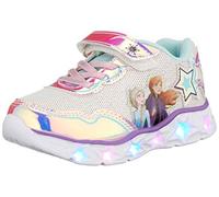 CERDÁ LIFE'S LITTLE MOMENTS Cerdá-Zapatillas LED Frozen de Color Plateado Ballet Flat, Argent Métallique, 31 EU