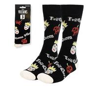 CERDÁ LIFE'S LITTLE MOMENTS Chaussettes Disney méchantes unisexes pour adulte, multicolore, 36-43