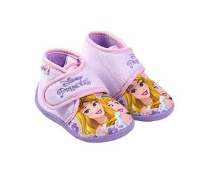 CERDÁ LIFE'S LITTLE MOMENTS - Chausson des Princesses Disney Bella et Cendrillon - Licence Officielle Disney