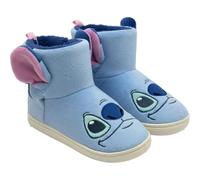 CERDÁ LIFE'S LITTLE MOMENTS Chaussons de maison sous licence officielle | Pantoufles Stitch confortables, douces et antidérapantes, Point (Stitch), 26/27 EU