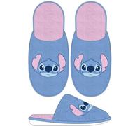 CERDÁ LIFE'S LITTLE MOMENTS Chaussons de maison sous licence officielle | Pantoufles Stitch confortables, douces et antidérapantes, Point (Stitch), 34/35 EU
