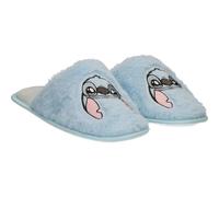 CERDÁ LIFE'S LITTLE MOMENTS Chaussons de maison sous licence officielle | Pantoufles Stitch confortables, douces et antidérapantes, Point (Stitch), 36/37 EU
