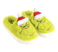 CERDÁ LIFE'S LITTLE MOMENTS Chaussons de maison sous licence officielle | Pantoufles The Grinch confortables, douces et antidérapantes, The Grinch, 40/41 EU