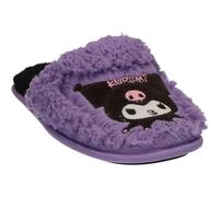 CERDÁ Chaussons Kuromi Hello Kitty sous licence – Confortables et antidérapants – Taille 30/31
