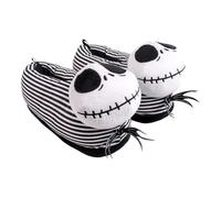 CERDÁ LIFE'S LITTLE MOMENTS | Chaussons L'Étrange Noël de Monsieur Jack - Couleur Noir - Tailles 38/39 - Chaussons avec imprimé Jack - Produit Original