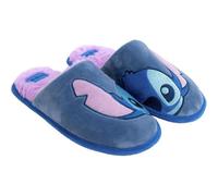 CERDÁ LIFE'S LITTLE MOMENTS Chaussons Maison Femme d'hiver Amusantes de Stitch Intérieure Fourée et Semelle Antidérapante, Bleu, 40 EU