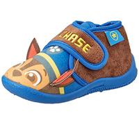 CERDÁ LIFE'S LITTLE MOMENTS Chaussons Maison Garçon de Velcro Amusantes de la Pat Patrouille avec l'Intérieure 100% Coton et Semelle Antidérapante, Bleu, 26 EU