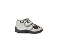 CERDÁ LIFE'S LITTLE MOMENTS Chaussons Maison Garçon de Velcro Amusantes de Mickey Mouse avec l'Intérieure 100% Coton et Semelle Antidérapante, Gris, 26 EU