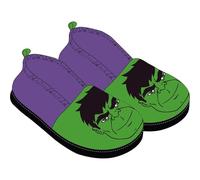 CERDÁ LIFE'S LITTLE MOMENTS Chaussures de maison Hulk sous licence officielle | Pantoufles Avengers confortables, douces et antidérapantes, Avengers, 24/25 EU