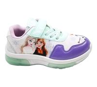 CERDÁ LIFE'S LITTLE MOMENTS Chaussures de Sport Frozen pour Filles avec lumières LED et Semelle Eva légère, Confort et Style Basket, Violet, 26 EU