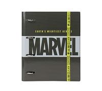 CERDÁ LIFE'S LITTLE MOMENTS - Classeur à 4 Anneaux pour Garçon de Marvel Avec Couverture Rigide et une Fermeture en Élastique - Licence Officielle 2700000270 multicolore