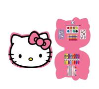 CERDÁ LIFE'S LITTLE MOMENTS Coffret de papeterie Hello Kitty à colorier avec marqueurs inclus | Kit créatif Hello Kitty pour enfants : peinture, décoration et organisation des fournitures scolaires