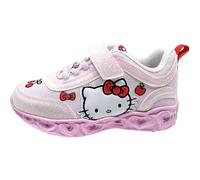 CERDÁ LIFE'S LITTLE MOMENTS Deportivas Para Niñas Con Luces LED Y Suela Ligera Eva, Depotivas Hello Kitty Basket, Rose, 28 EU