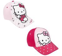 CERDÁ - Casquette Hello Kitty - Design exclusif, Licence officielle, Rose clair, Taille unique