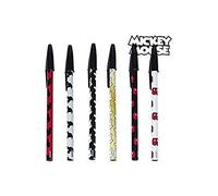 CERDÁ LIFE'S LITTLE MOMENTS - Disney Mickey Mouse Pen Stylo - Cadeau pour Enfants et Enseignants - 6U