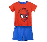 CERDÁ LIFE'S LITTLE MOMENTS Ensemble 2 Pièces Spiderman T-Shirt et Short, Multicolore, 18 Mois Mixte bébé