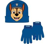 CERDÁ – Ensemble bonnet et gants Pat' Patrouille doux, thermique enfant, 2 pièces taille unique