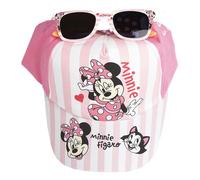 CERDÁ LIFE'S LITTLE MOMENTS Ensemble casquette et lunettes de soleil Minnie pour garçons et filles - Lunettes et casquette Minnie style moderne et résistant, Rosé, taille unique