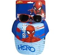 CERDÁ LIFE'S LITTLE MOMENTS Ensemble casquette et lunettes de soleil Spiderman pour garçons et filles - Lunettes et casquette Spiderman Style moderne et résistant, Spider Hero, taille unique