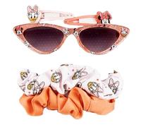 CERDÁ LIFE'S LITTLE MOMENTS Ensemble de beauté Minnie pour filles avec lunettes de soleil, pinces et élastiques à cheveux - Style amusant et fonctionnel pour coiffures, multicolore, taille unique