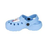 Sabots pour enfants La Reine des Neiges - Couleur bleu clair - Taille 26/27 - Fabriqués 100 % en EVA - Sabots pour enfants - Imprimé Elsa et Anna - Produit original conçu en Espagne, bleu clair, 26/27