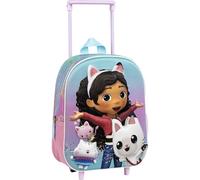CERDÁ LIFE'S LITTLE MOMENTS Infantil Trolley 3D Medidas Mochila Gabby´s Dollhouse 25.0x31.0x10.0 Cm Para Niñ@s, Sac à Dos Mixte Enfant, Modèle : 25 kg
