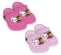 CERDÁ LIFE'S LITTLE MOMENTS Gabby's Dollhouse Sandales Confortables et antidérapantes pour Enfants Design Amusant, Rose foncé, 26/27 EU