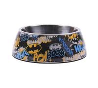CERDÁ LIFE'S LITTLE MOMENTS - Gamelle Chien Originale Idéale pour Chiots, Petits Chiens ou Chats de Taille S | D - 14 cm H - 4,5 cm Capacité 180 ML - Licence Officielle de Batman DC Comics®