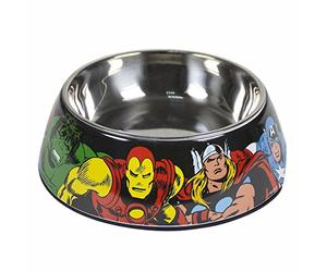 CERDÁ LIFE'S LITTLE MOMENTS - Gamelle pour Chien Design idéale pour Petits Chiens et Chiens Moyens Taille M | D - 17,5 cm H - 5,6 cm Capacité 410 ML - Marvel Studios® Licence Officielle, MULTICOLORE