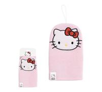CERDÁ LIFE'S LITTLE MOMENTS | Gant de Bain Hello Kitty - Doux et Exfoliant | Soin Amusant pour la Peau